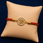 Om Aashirwad 92.5 Silver Rakhi