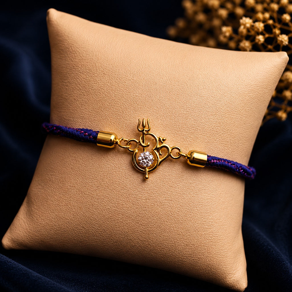 Trishul Raksha 92.5 Silver Rakhi