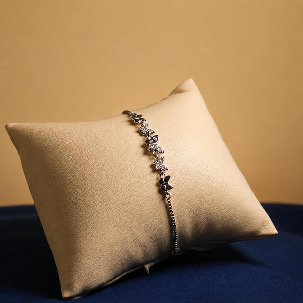 Silver Butterfly Reverie Bracelet