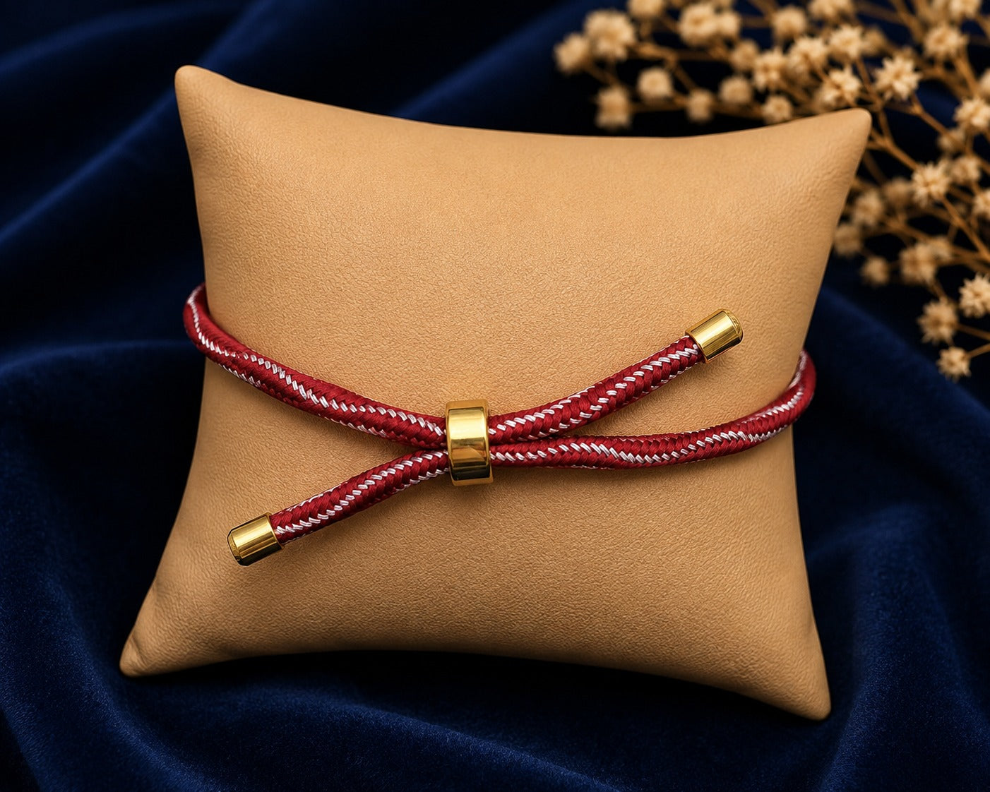 Om Raksha 92.5 Silver Rakhi