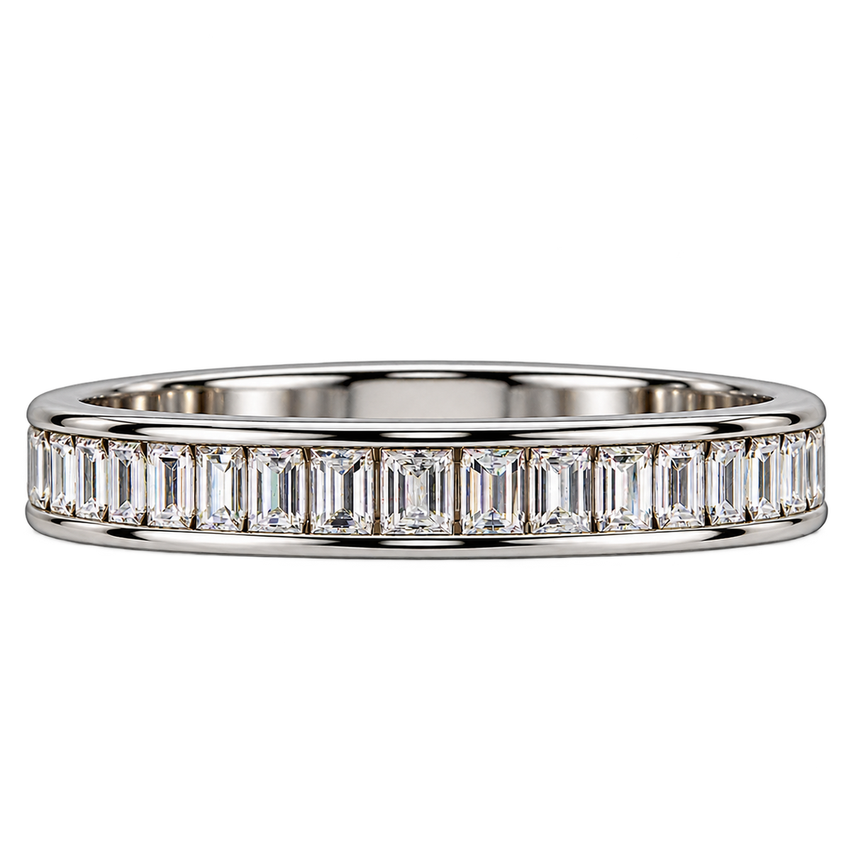 Silver Argenté Band Ring