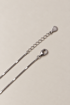 Silver Isadora Heart Charm Anklet