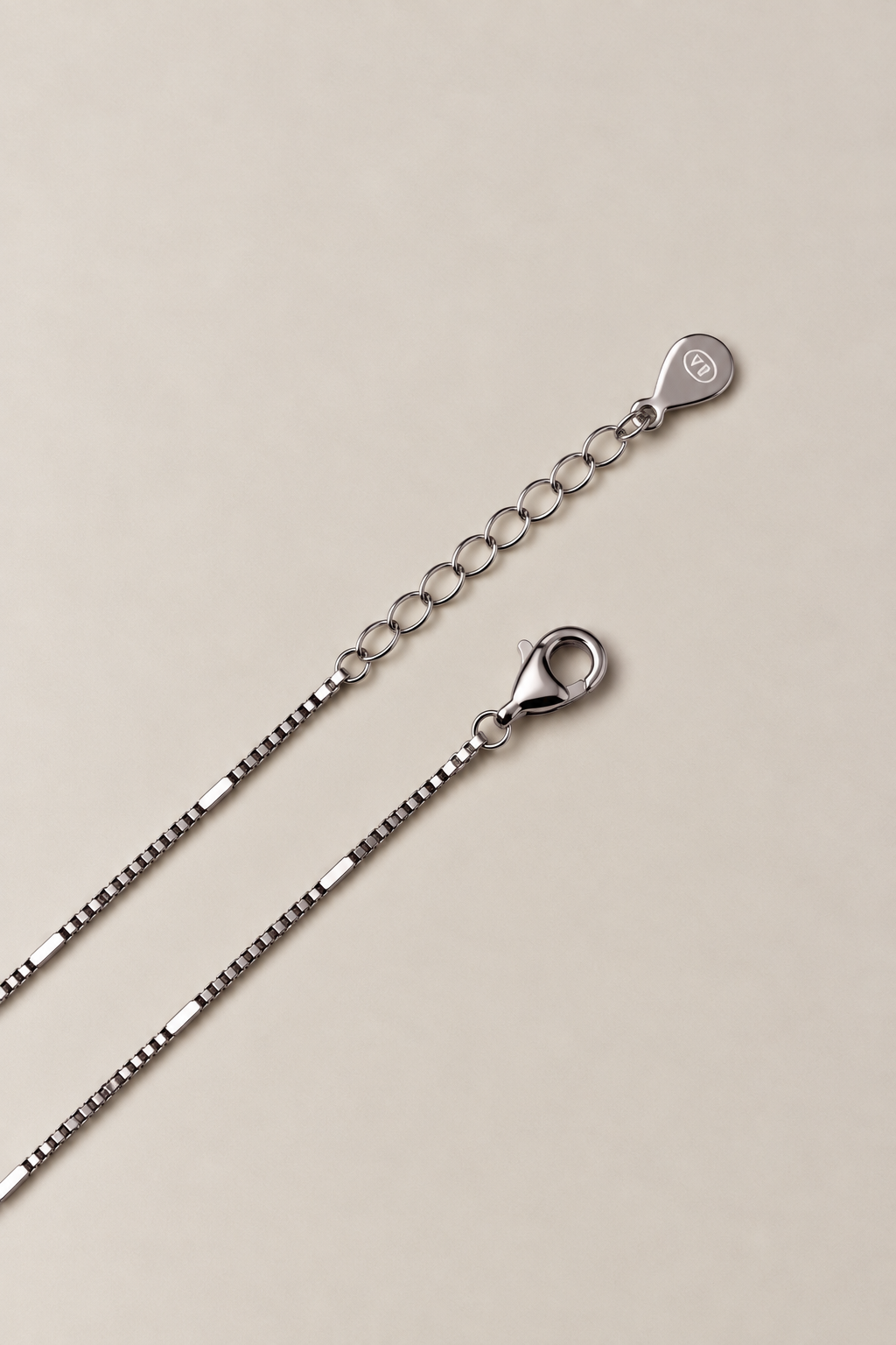 Silver Isadora Heart Charm Anklet