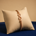Rose Gold Elara Infinity Bracelet