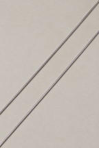 Silver Elara Minimal Chain Anklet